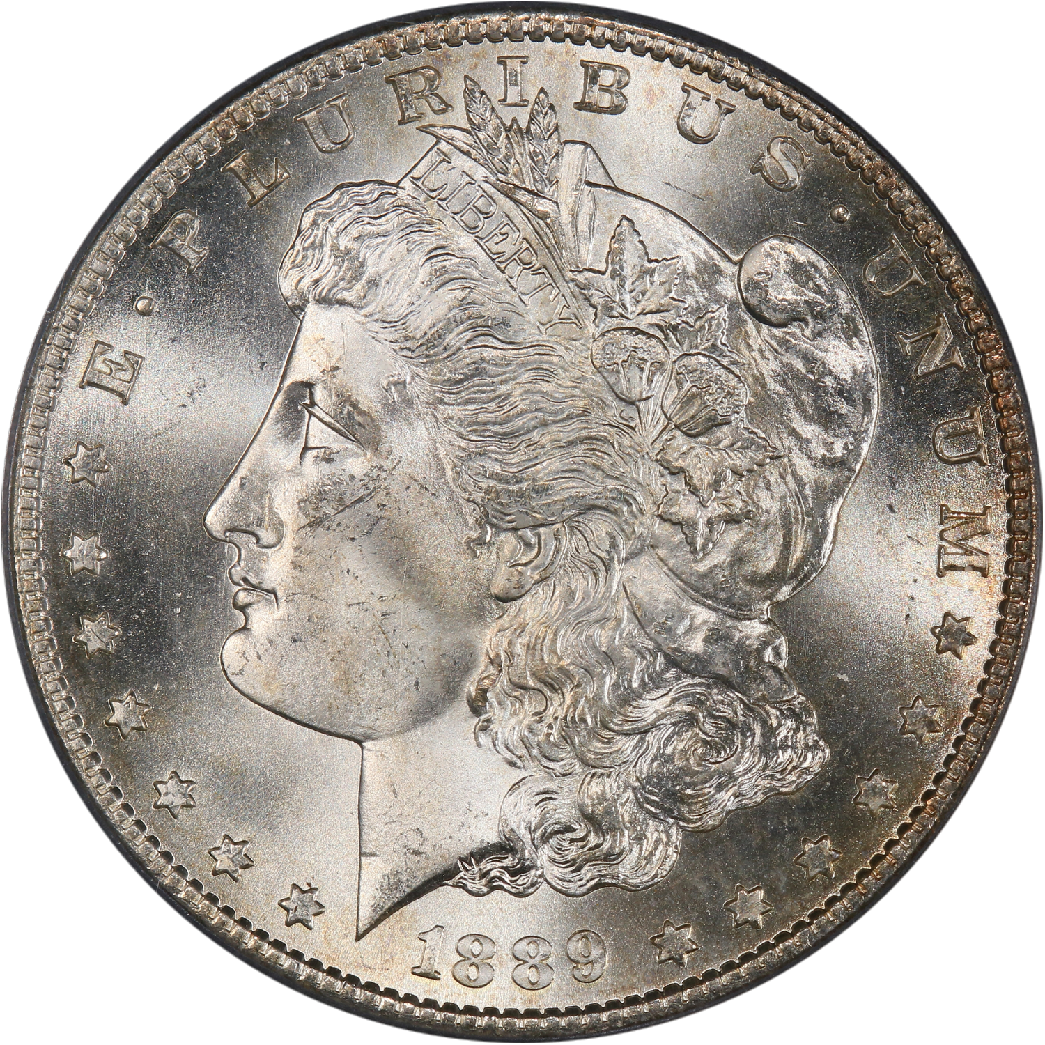 1889 s mint morgan dollar price guide value