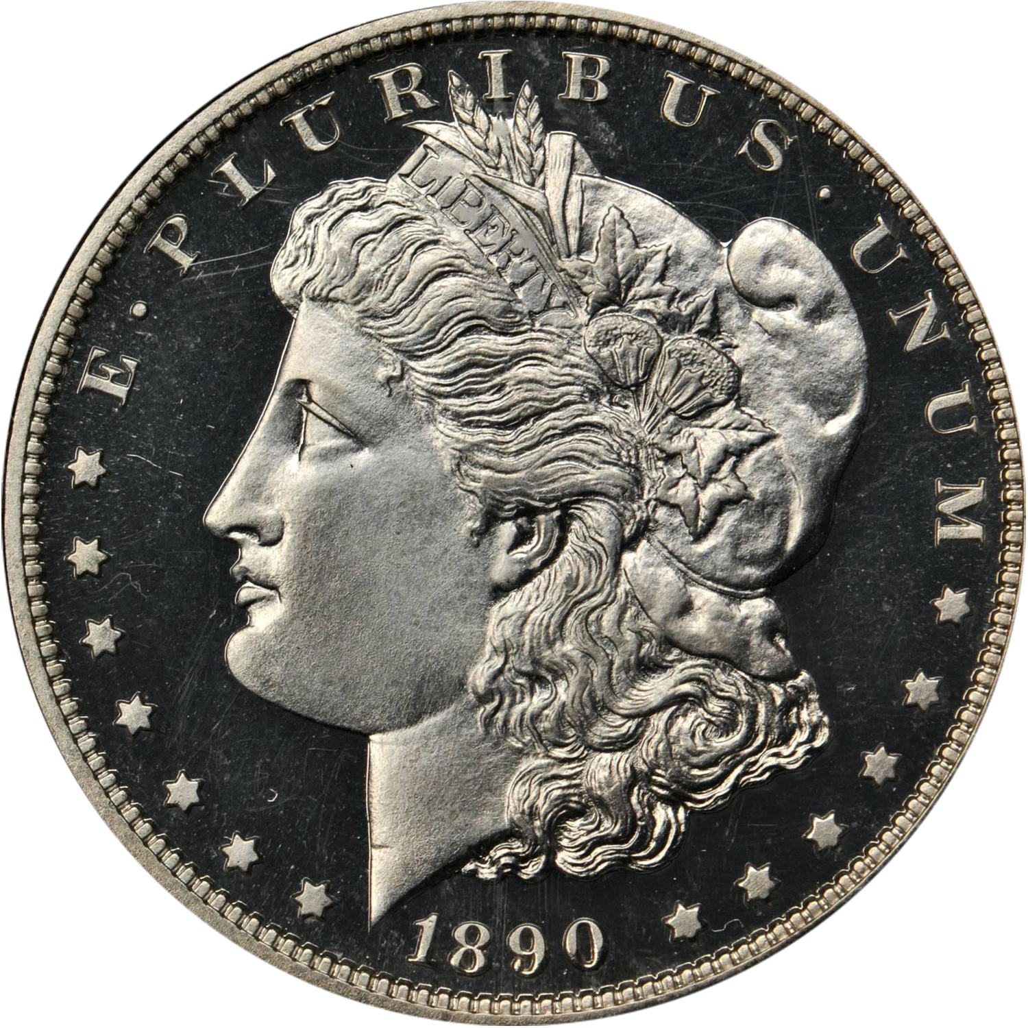 1890 proof philadelphia morgan dollar price guide value