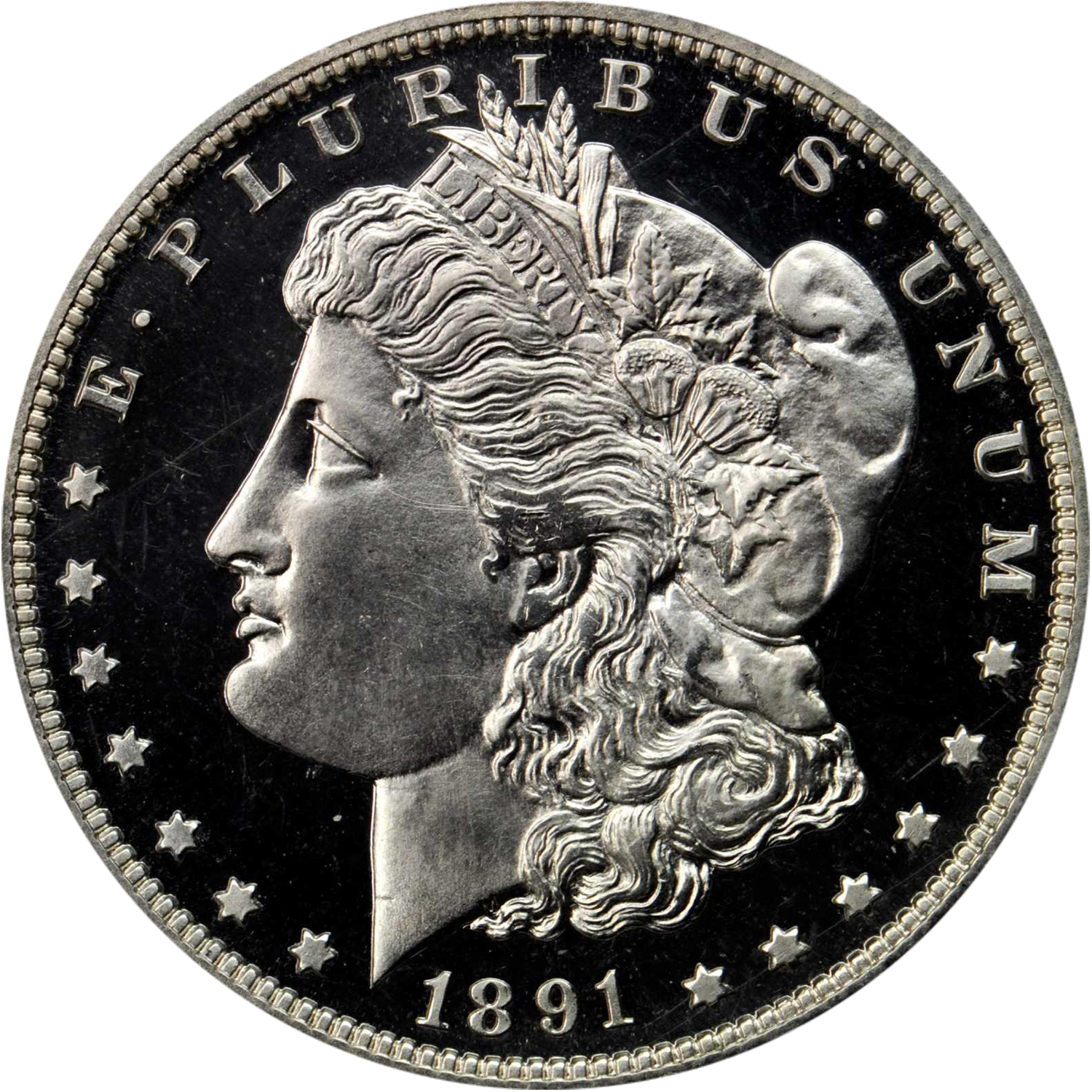 1891 proof philadelphia morgan dollar price guide value