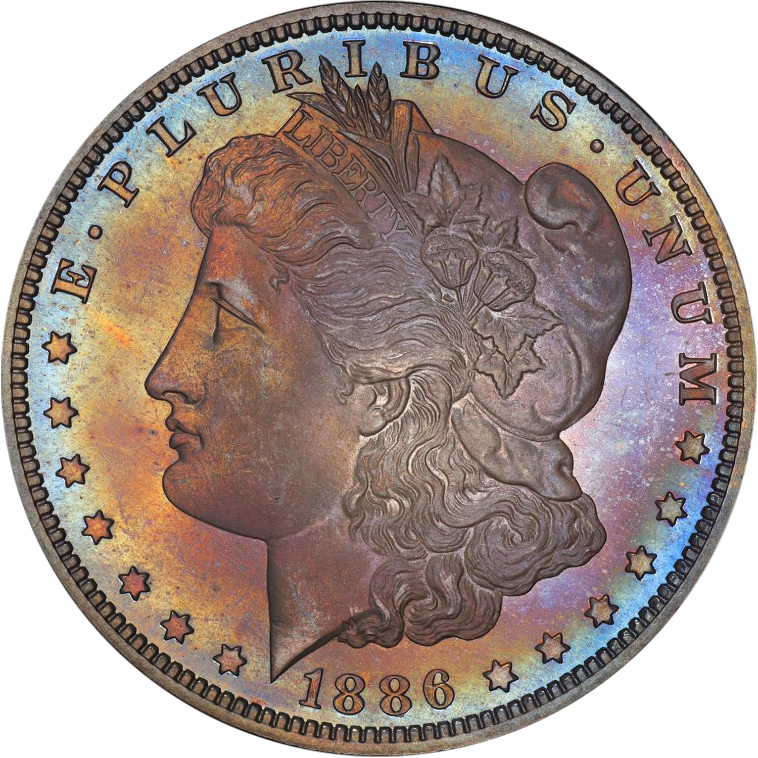 1886 p proof morgan dollar value guide