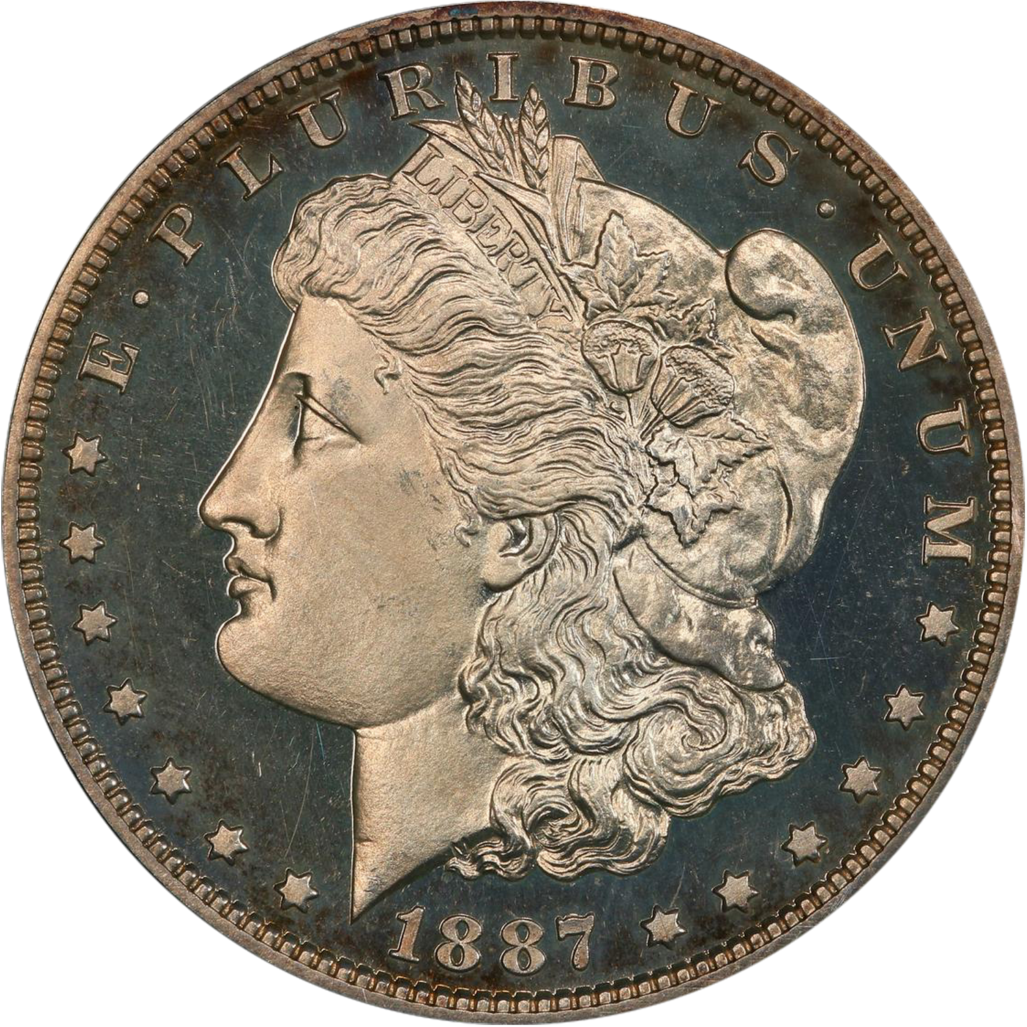 1887 p proof morgan dollar value guide