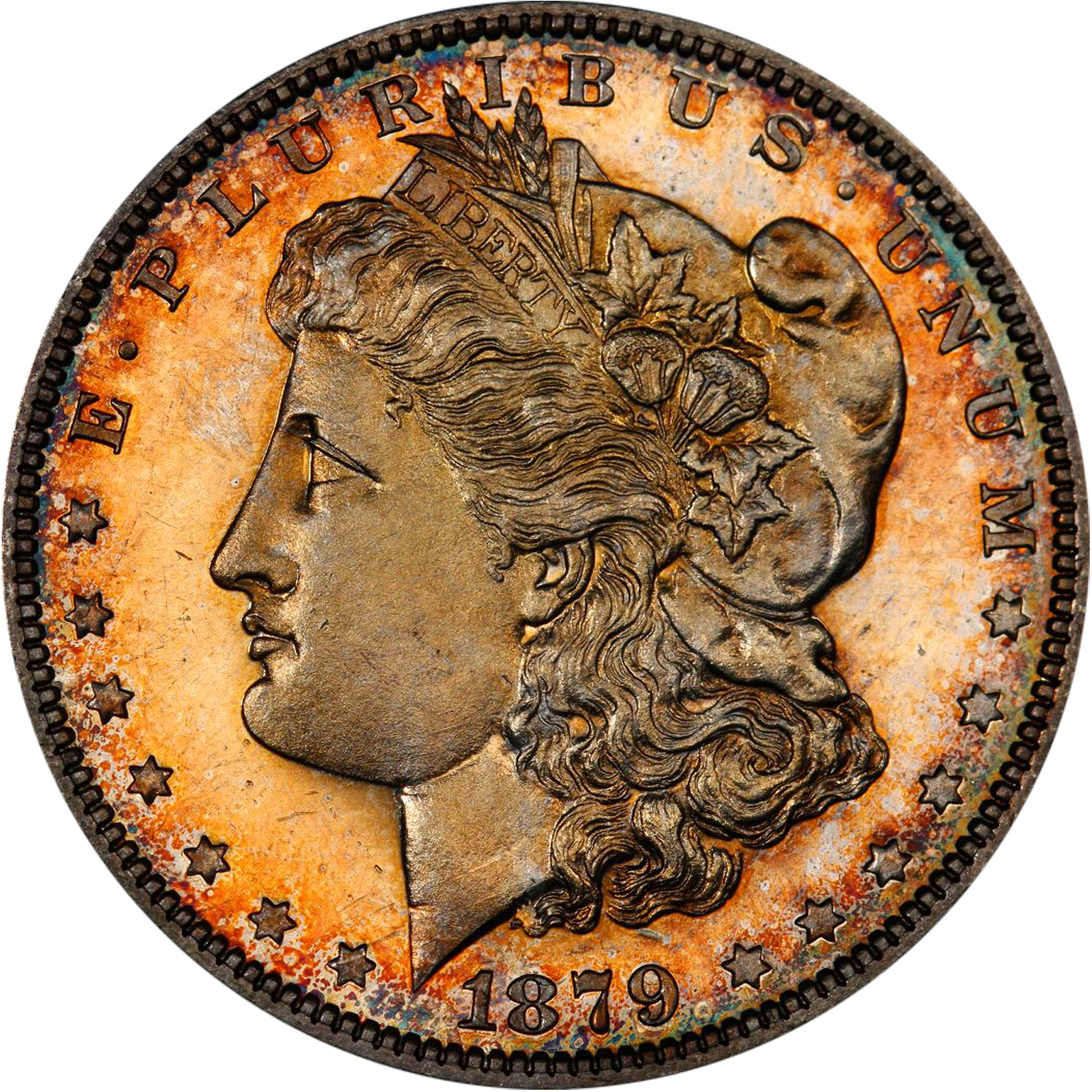 1879-o branch mint proof morgan silver dollar