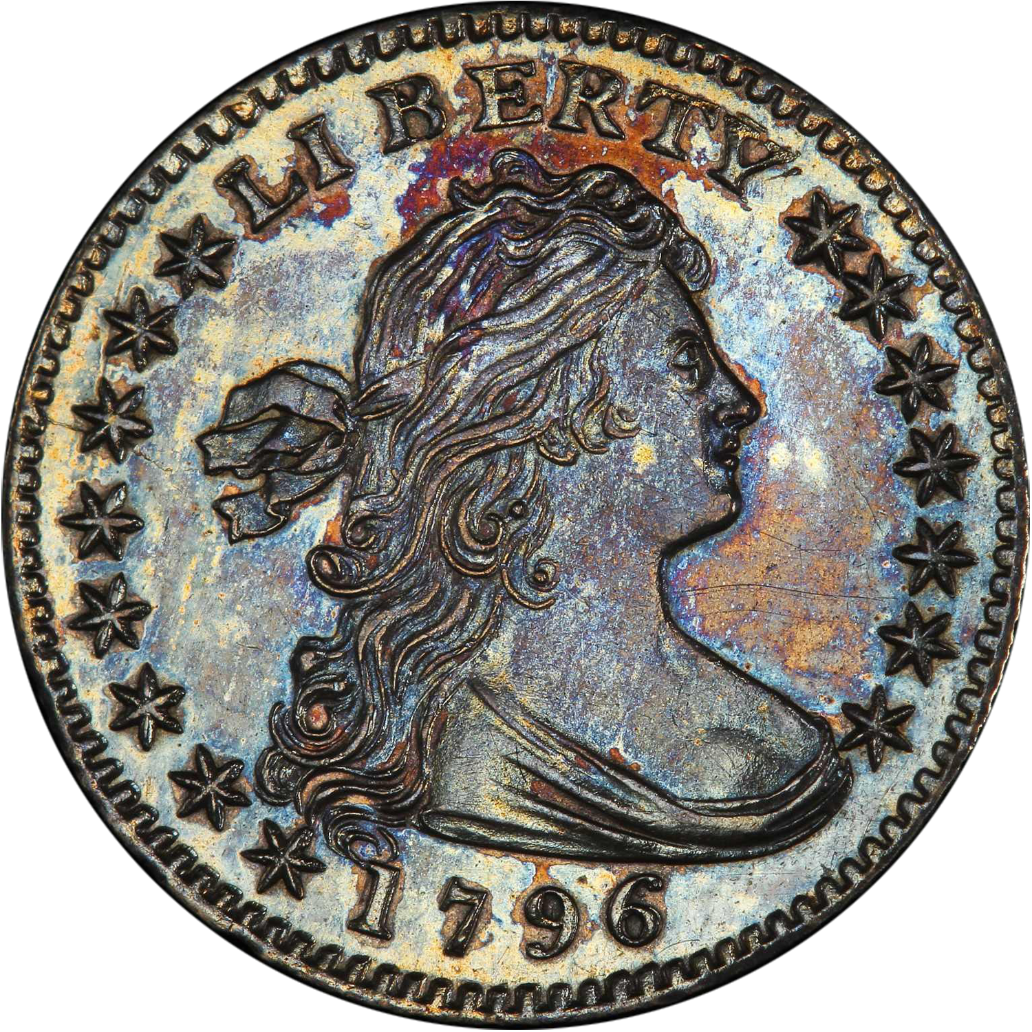 1796 silver half dime value guide