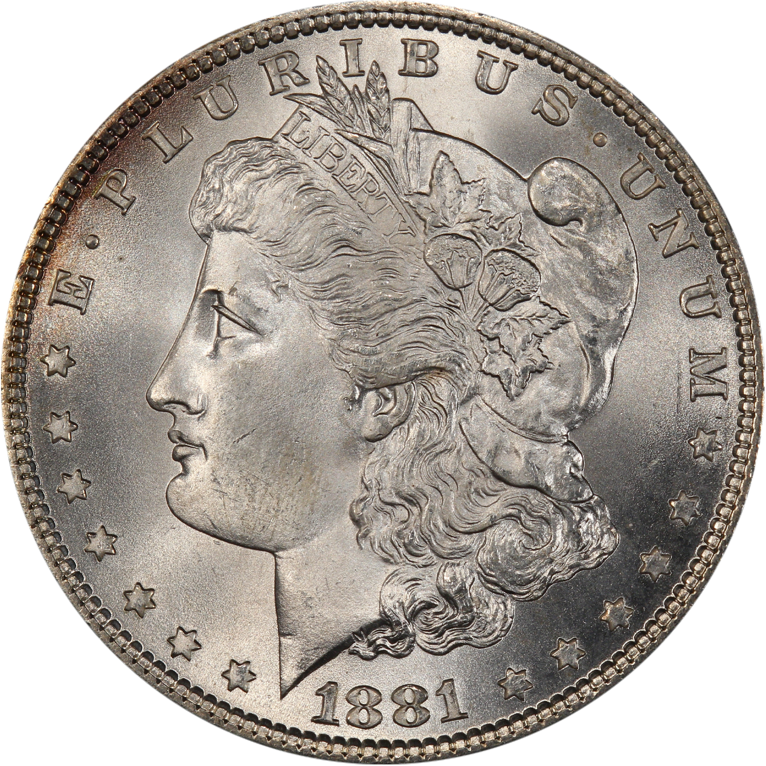 1881 philadelphia morgan dollar price guide value