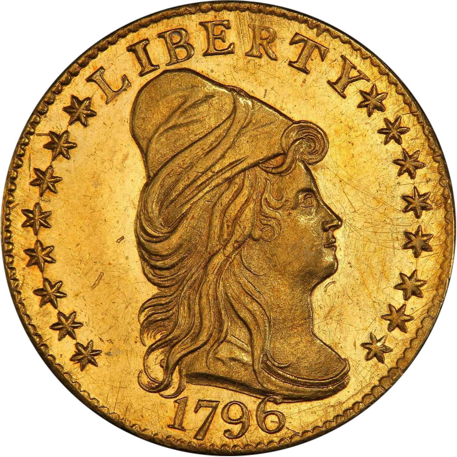 1796 gold quarter eagle with stars auction guide
