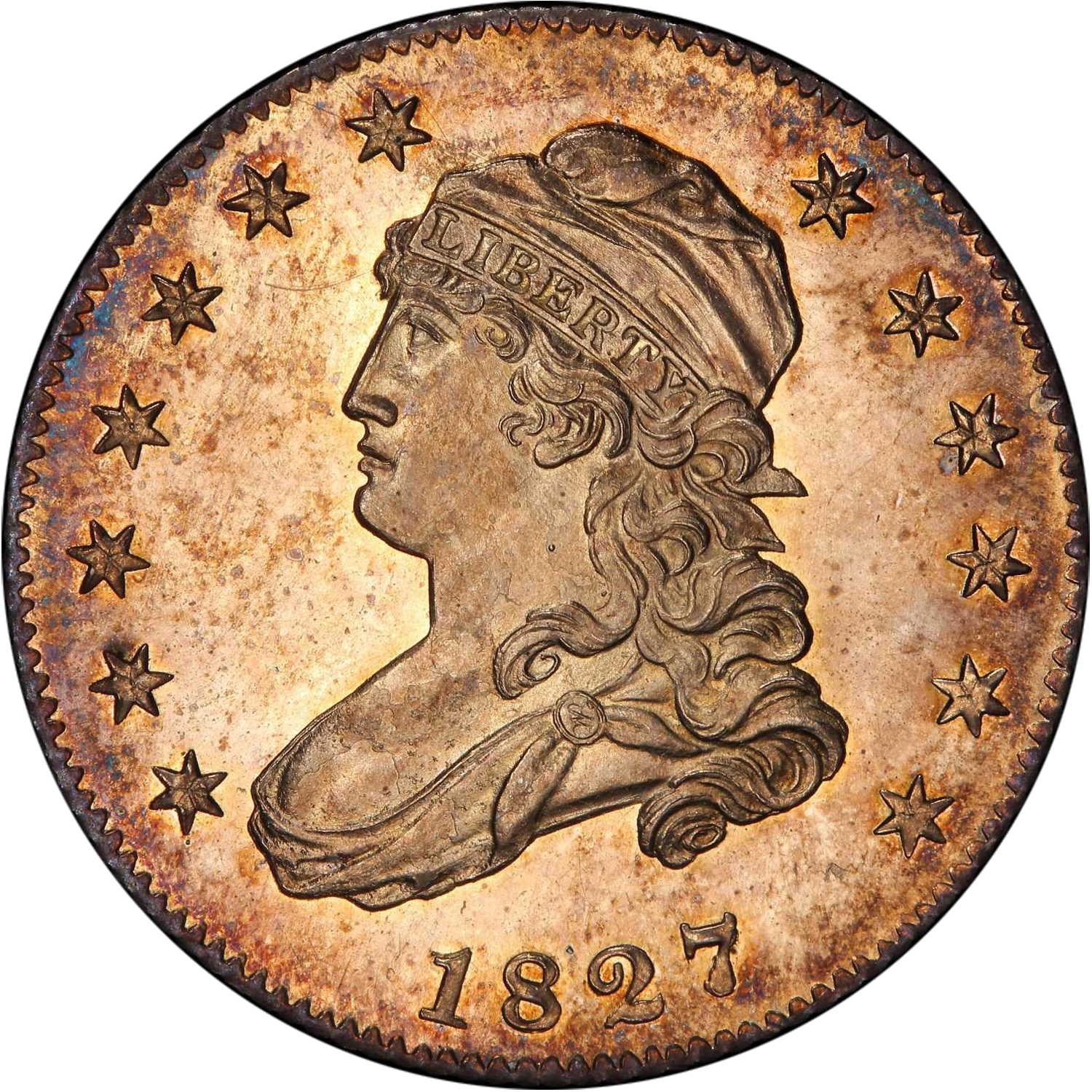 1827/3/2 proof capped bust quarter dollar value guide