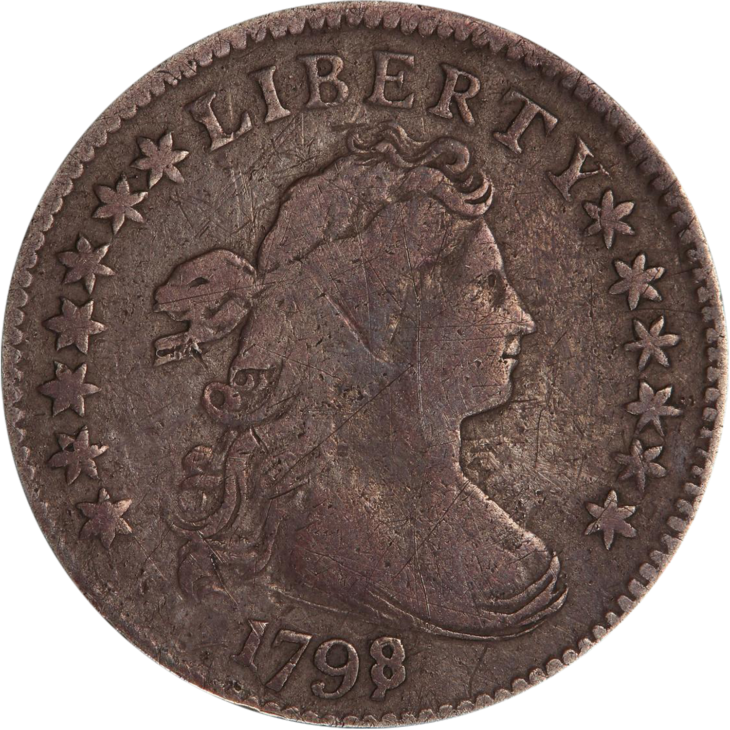 1798 draped bust dime guide