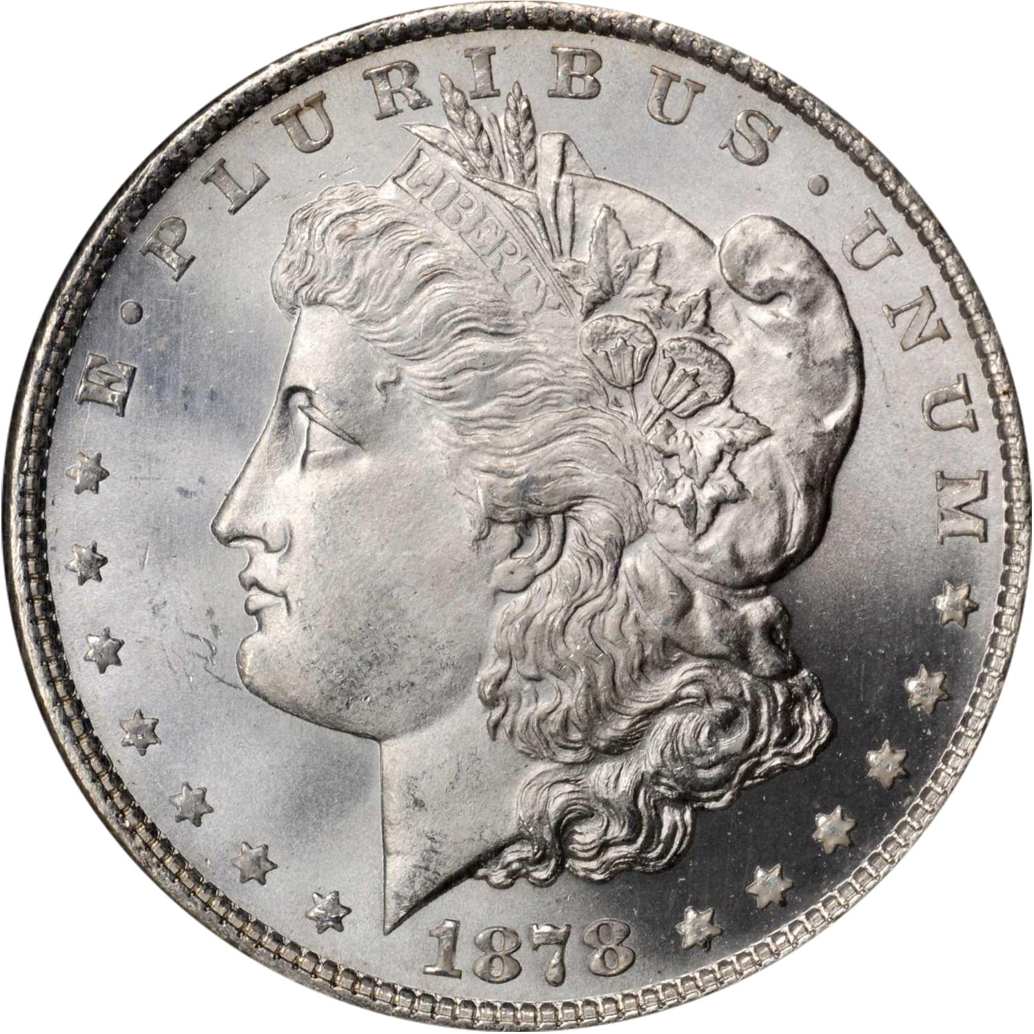 1878 8 tail feathers morgan dollar