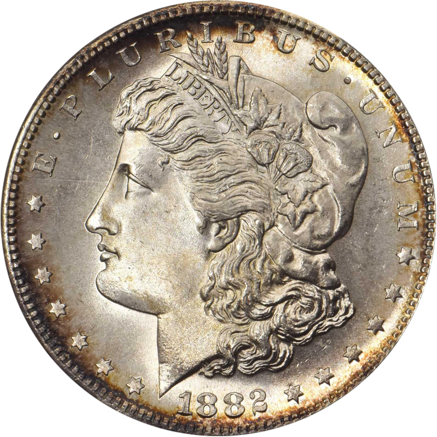 1882 s morgan silver dollar