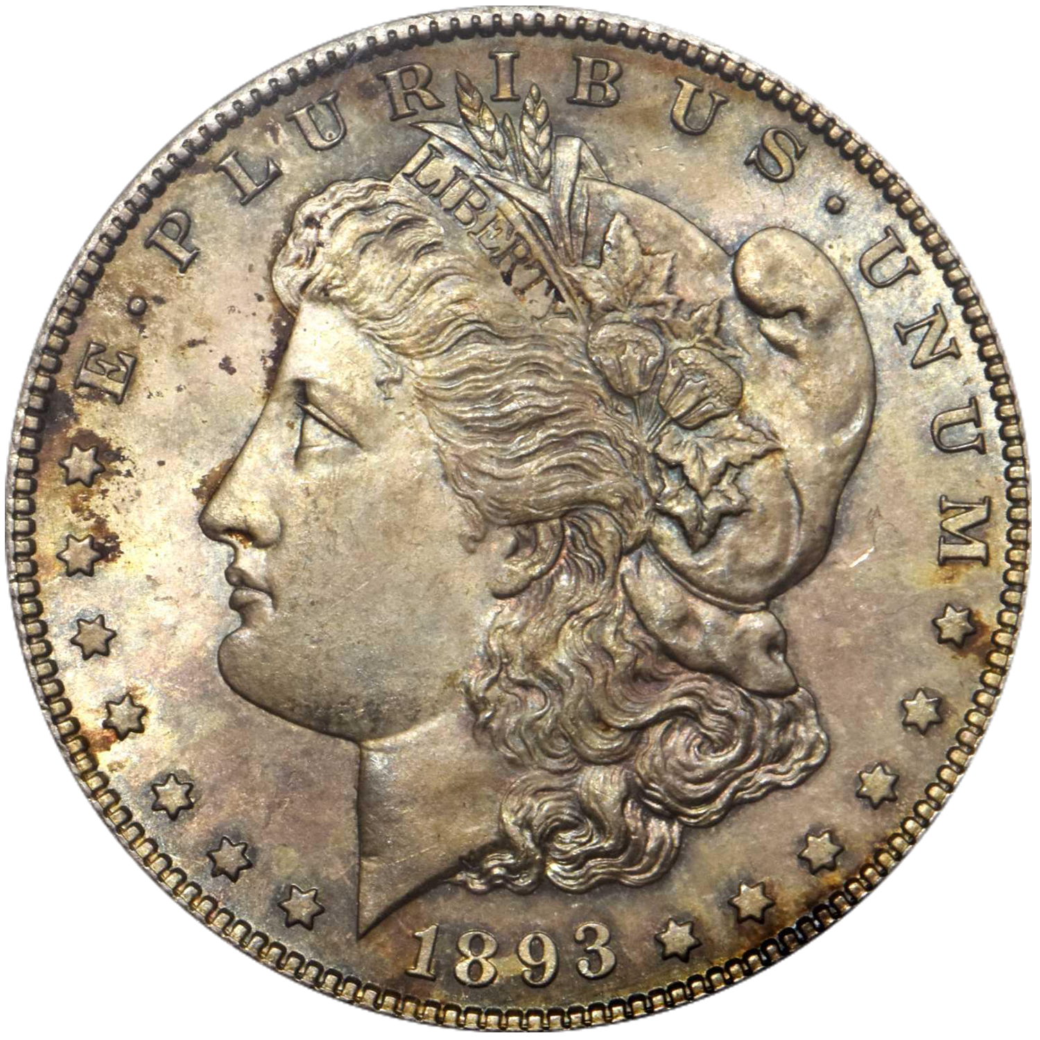 1893 san francisco mint morgan silver dollar value
