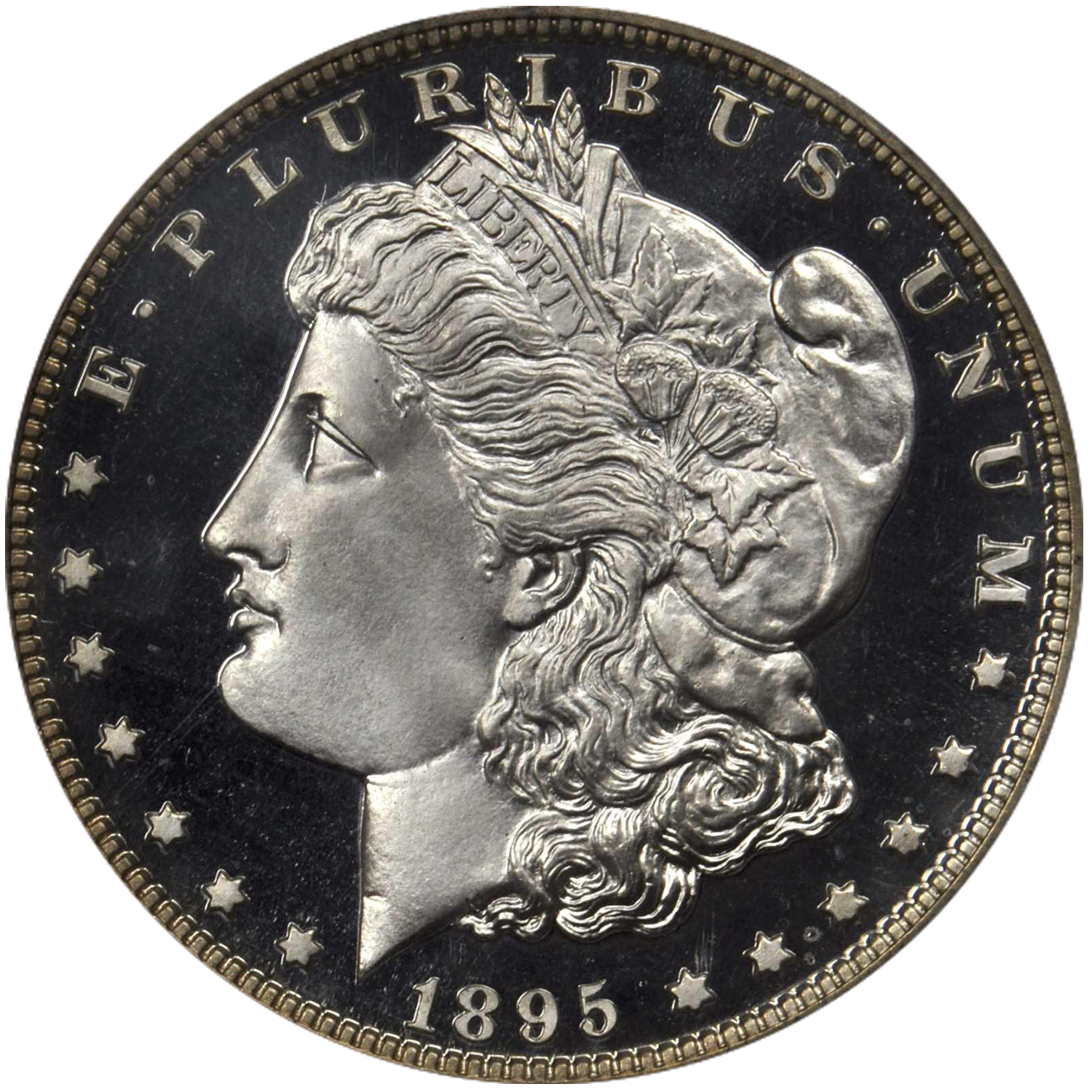 1895 philadelphia mint proof morgan silver dollar value