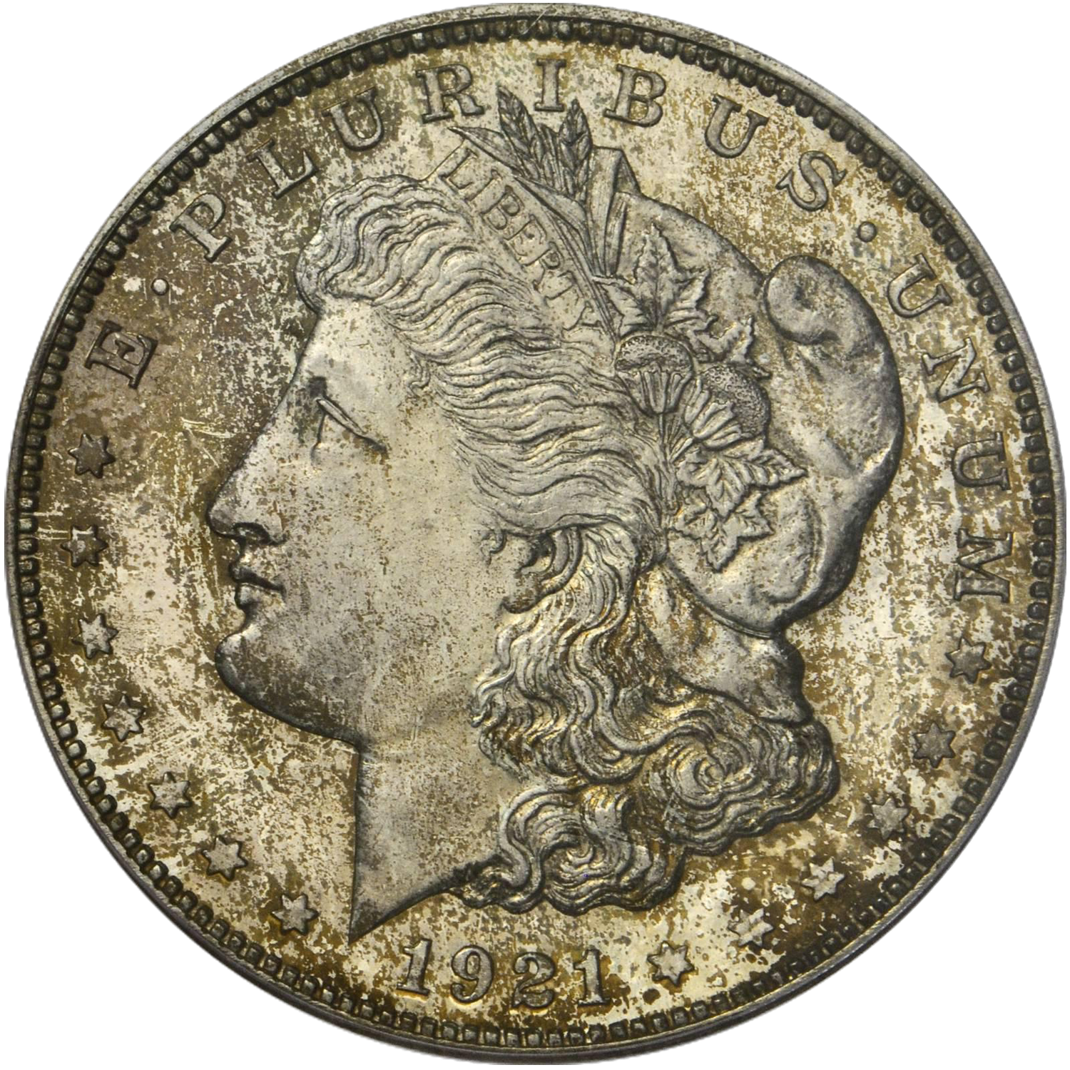 1921 chapman proof morgan silver dollar value