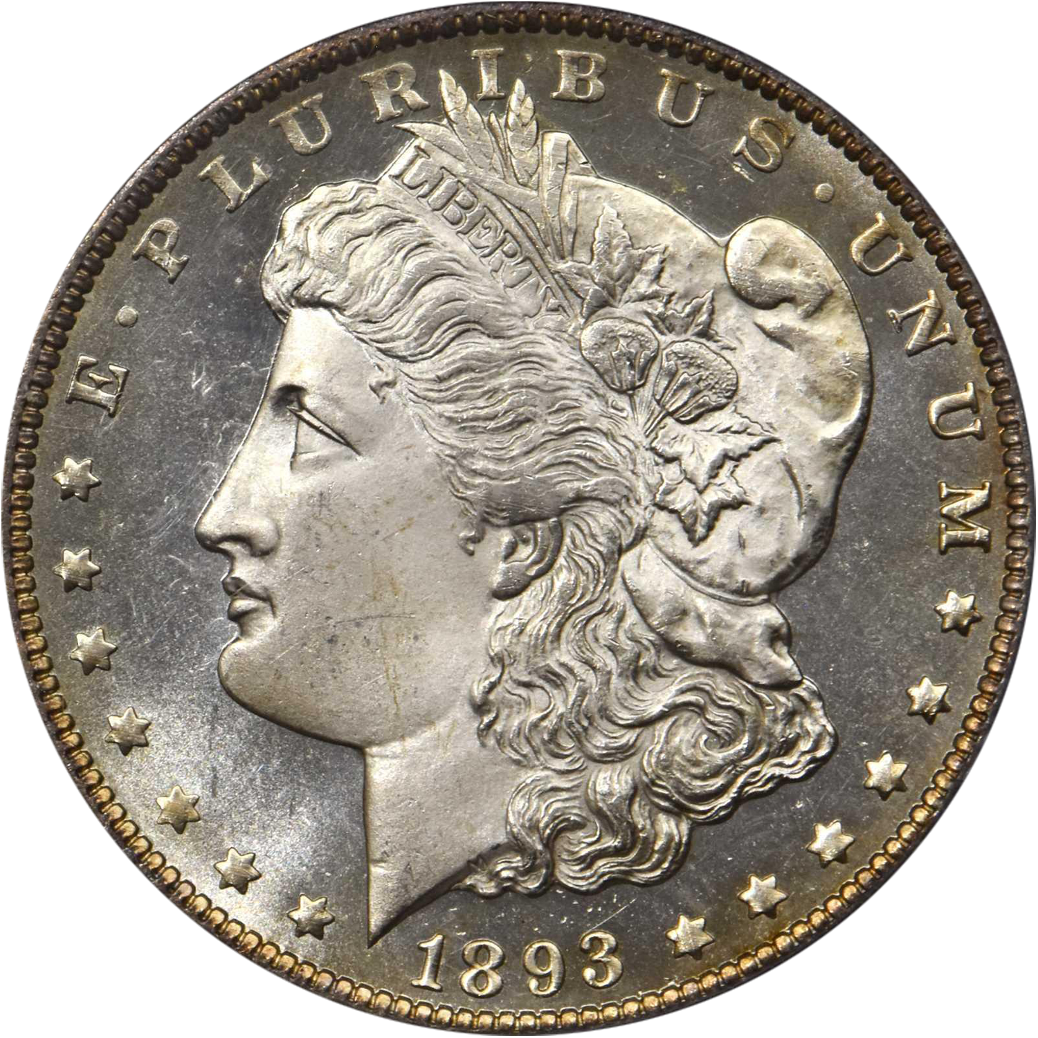 1893 new orleans mint morgan silver dollar value