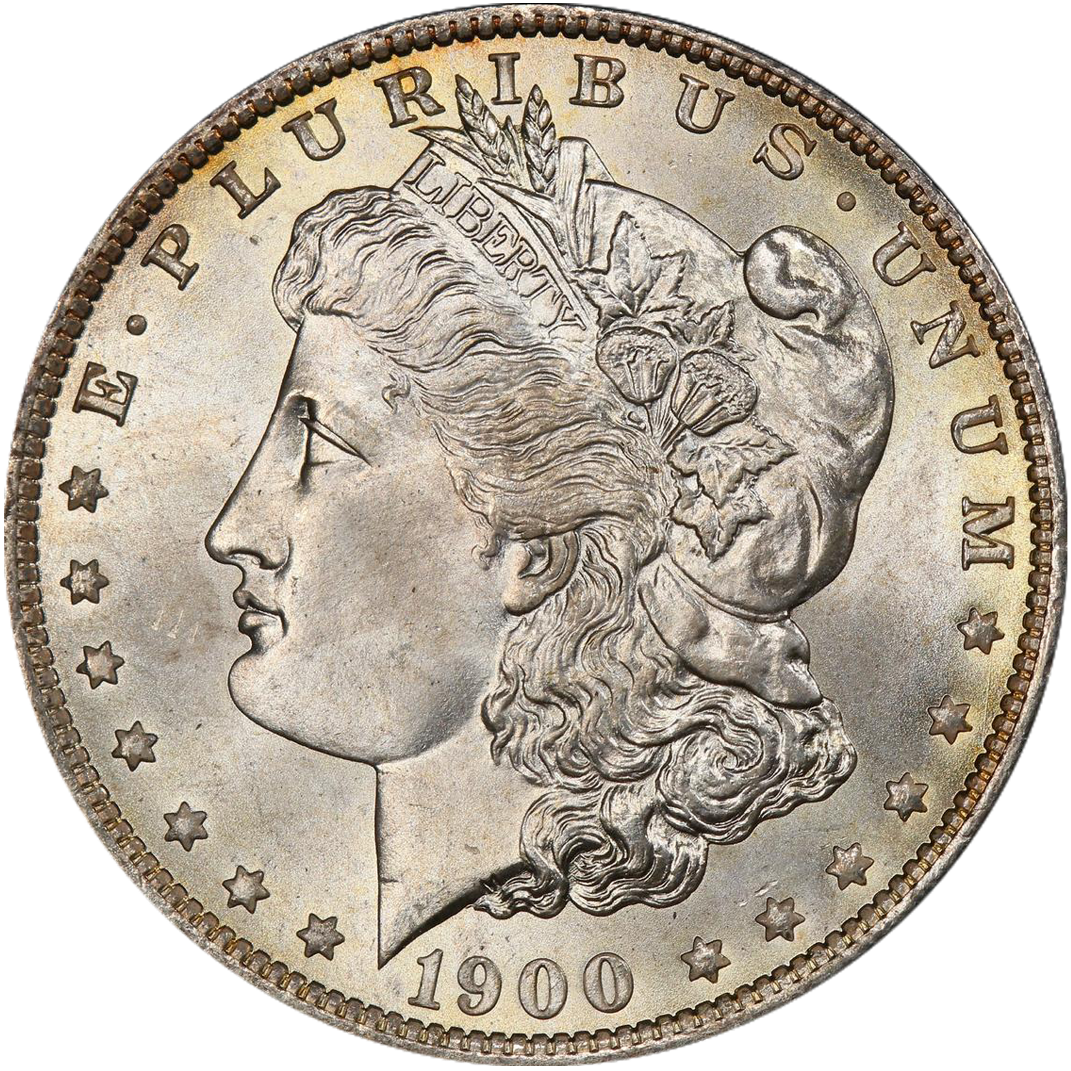 1900 new orleans over carson city mitnmark morgan silver dollar