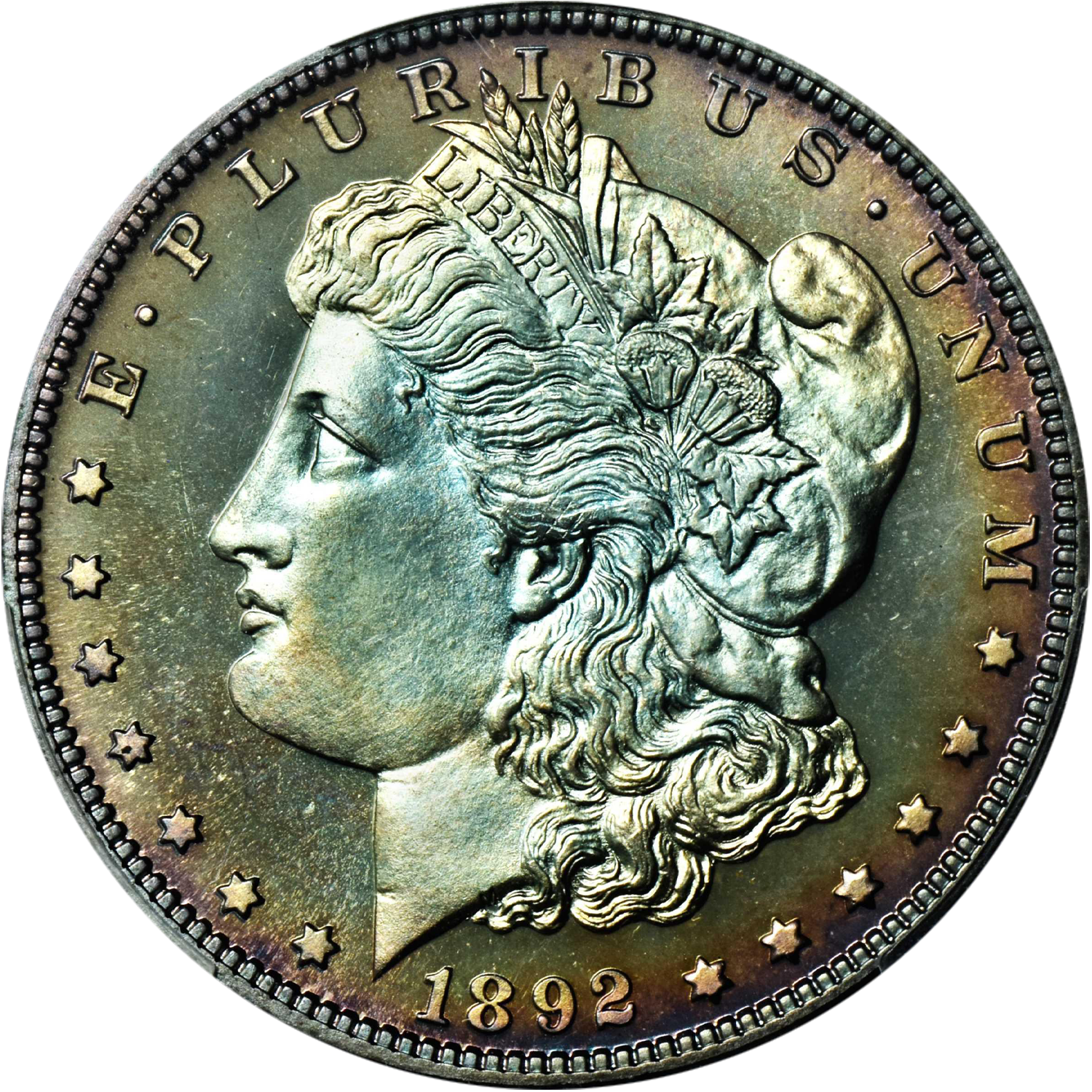 1892 philadelphia mint proof morgan silver dollar value