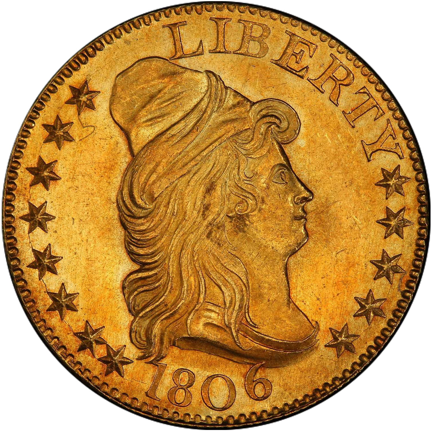 1806 capped bust right half eagle