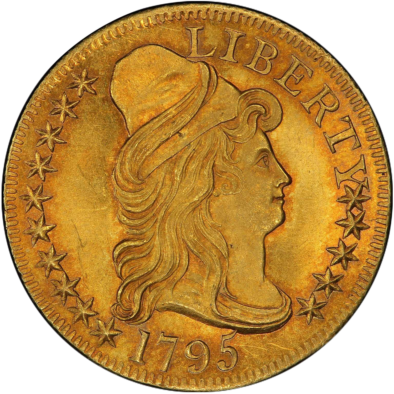 1795 capped bust right half eagle