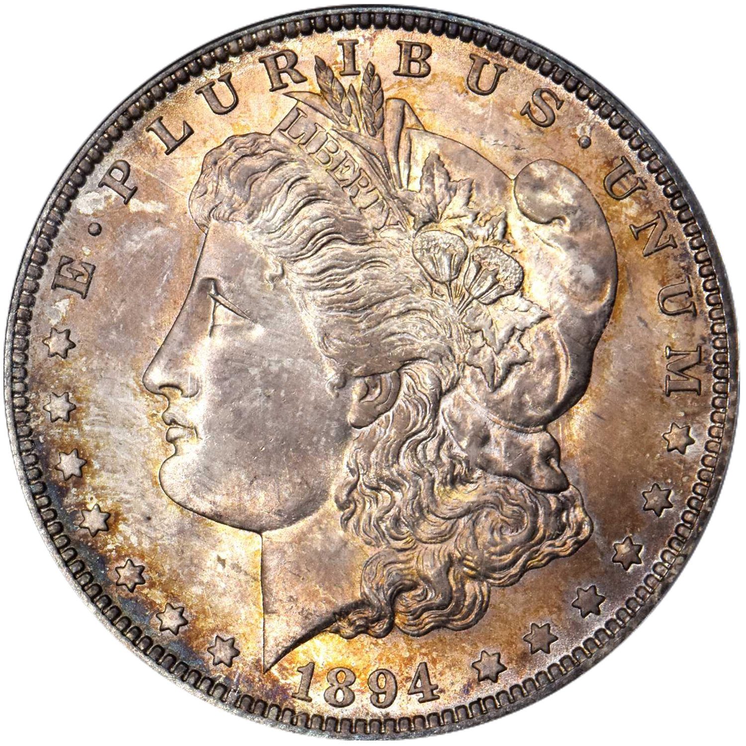 1894 san francisco mint morgan silver dollar value