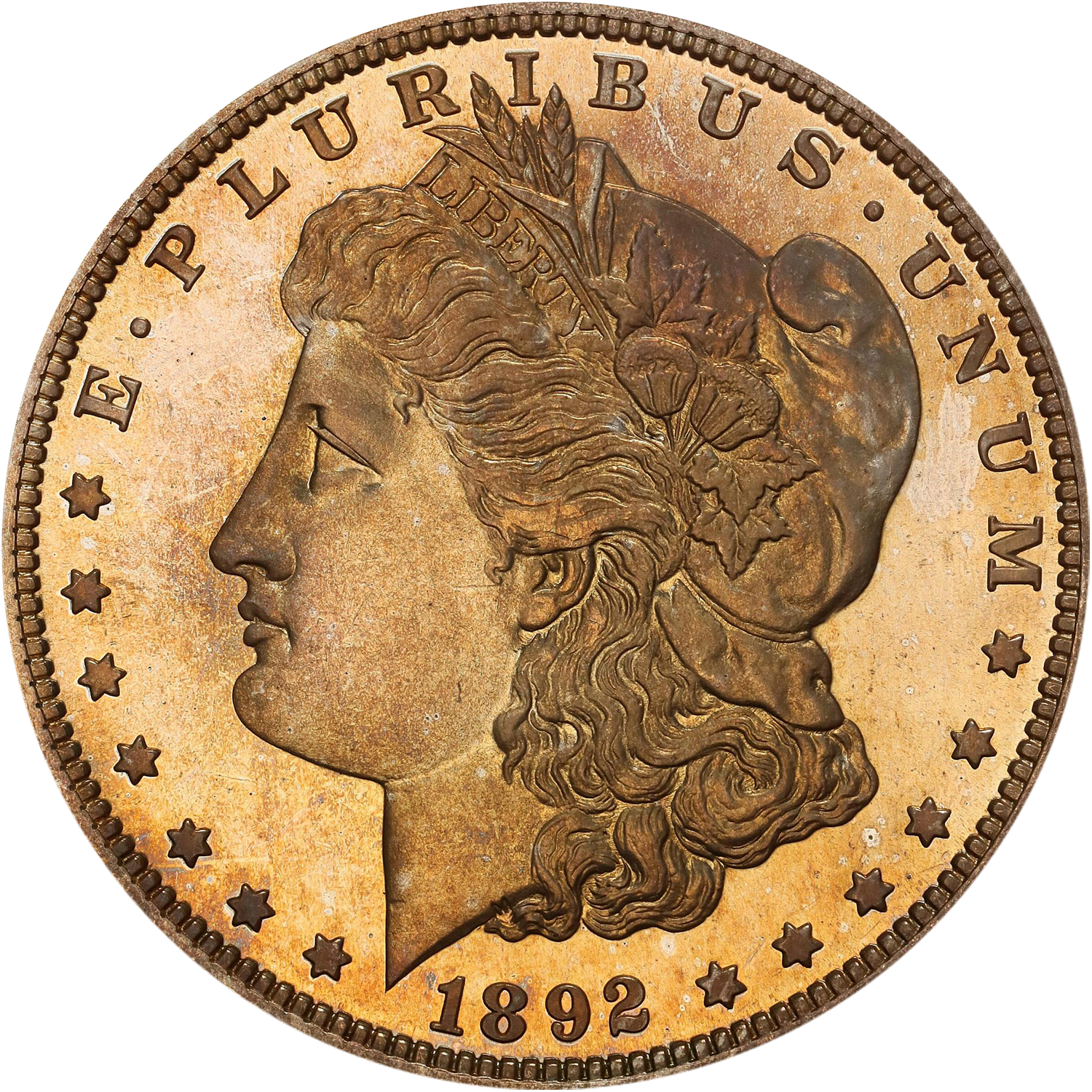 1892 proof philadelphia morgan dollar price guide value
