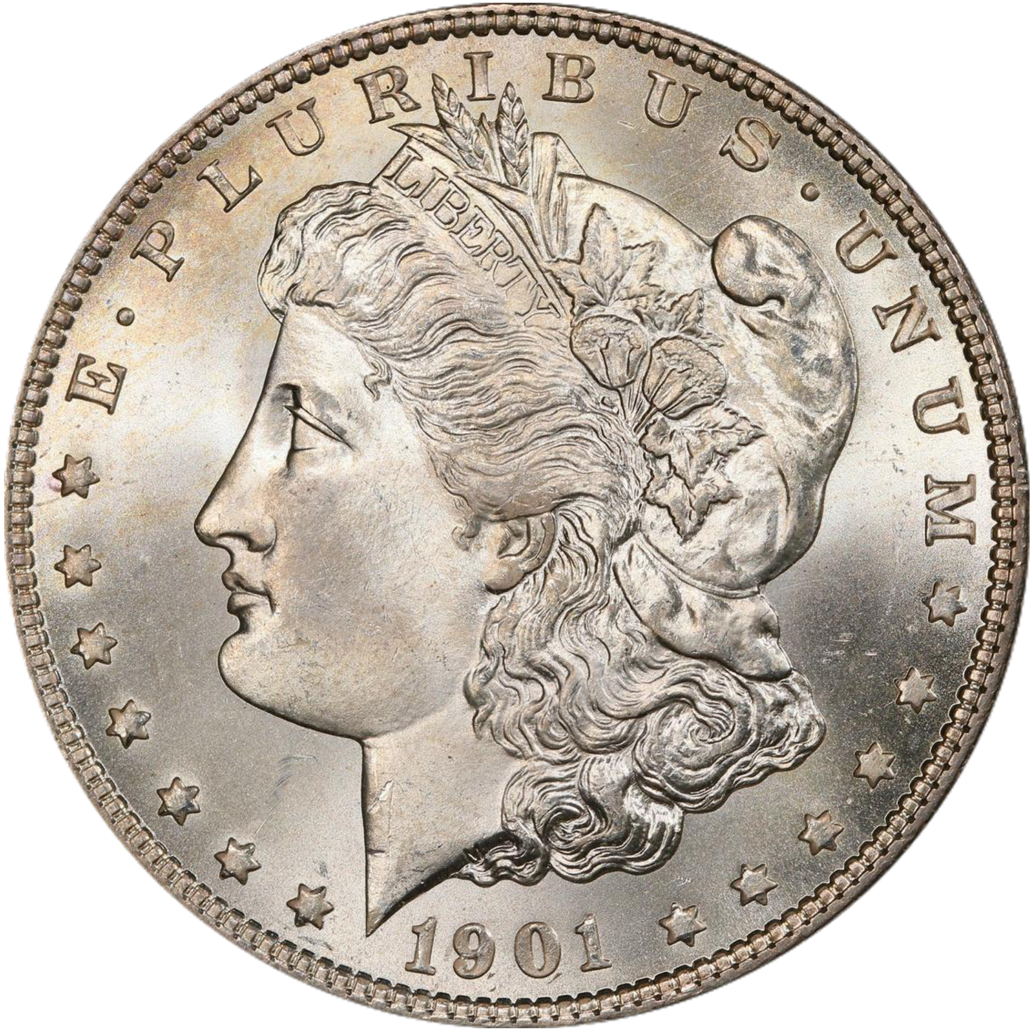 1901 o mint morgan dollar price guide value