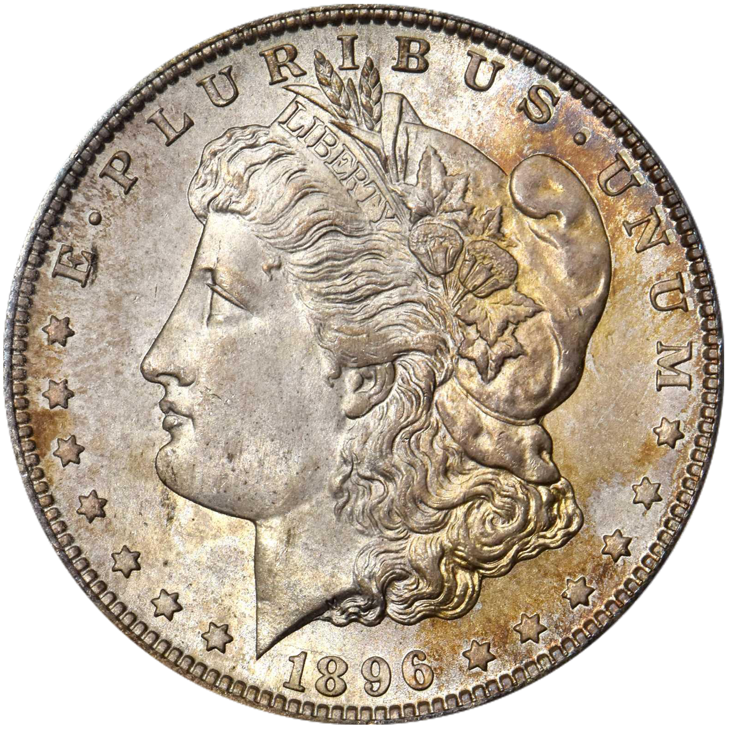 1896 s mint morgan dollar price guide value