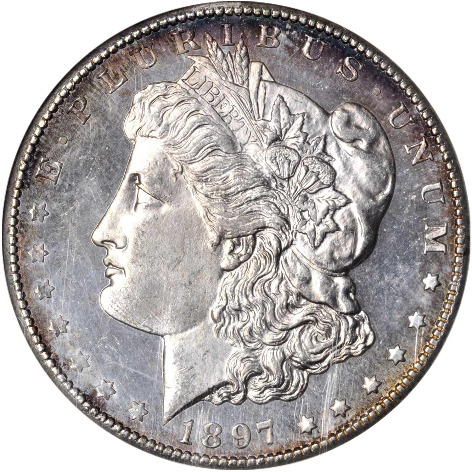 1897 s mint morgan dollar price guide value