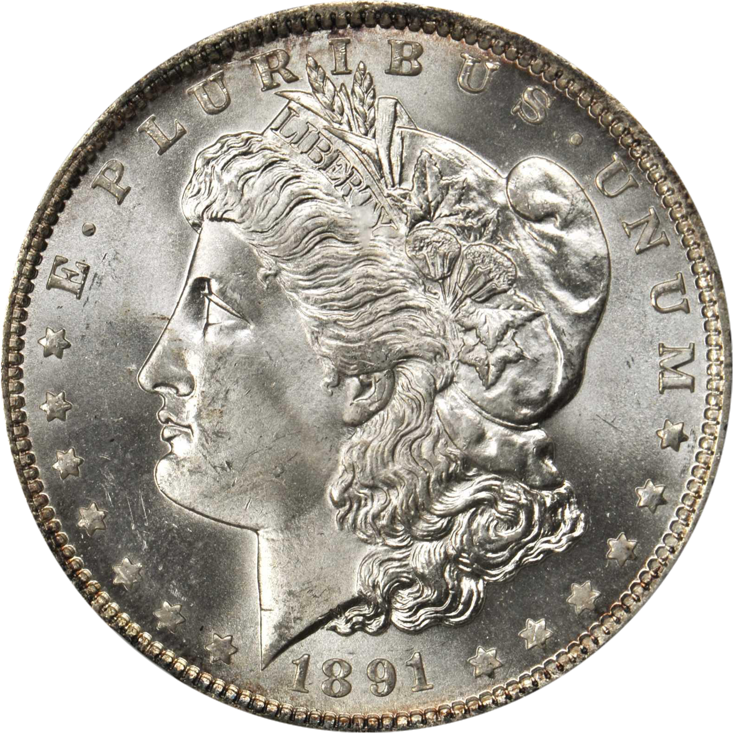 1891 o morgan dollar price guide value