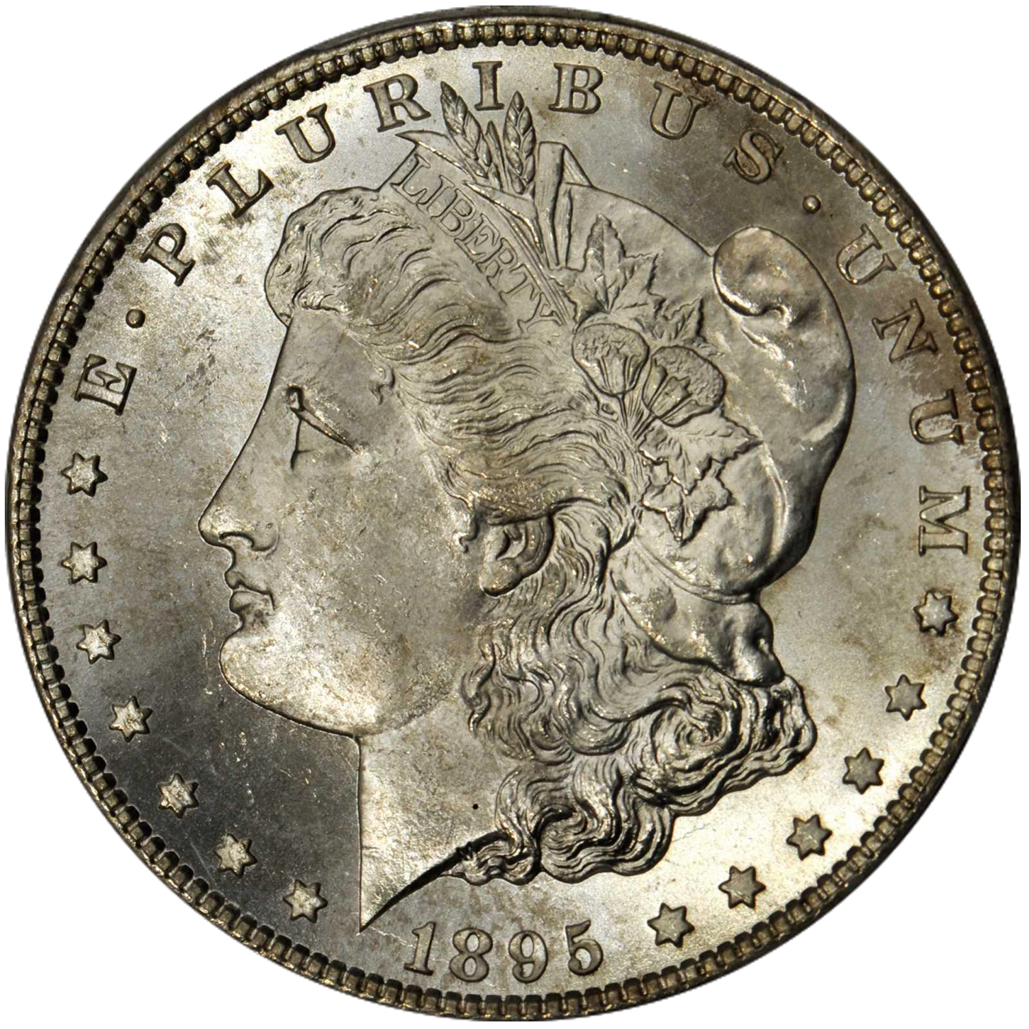 1895 s mint morgan dollar price guide value