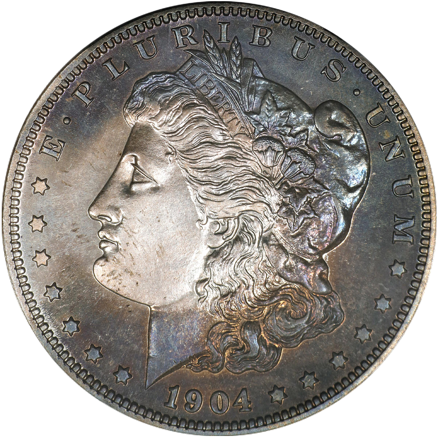 1904 p mint morgan dollar price guide value