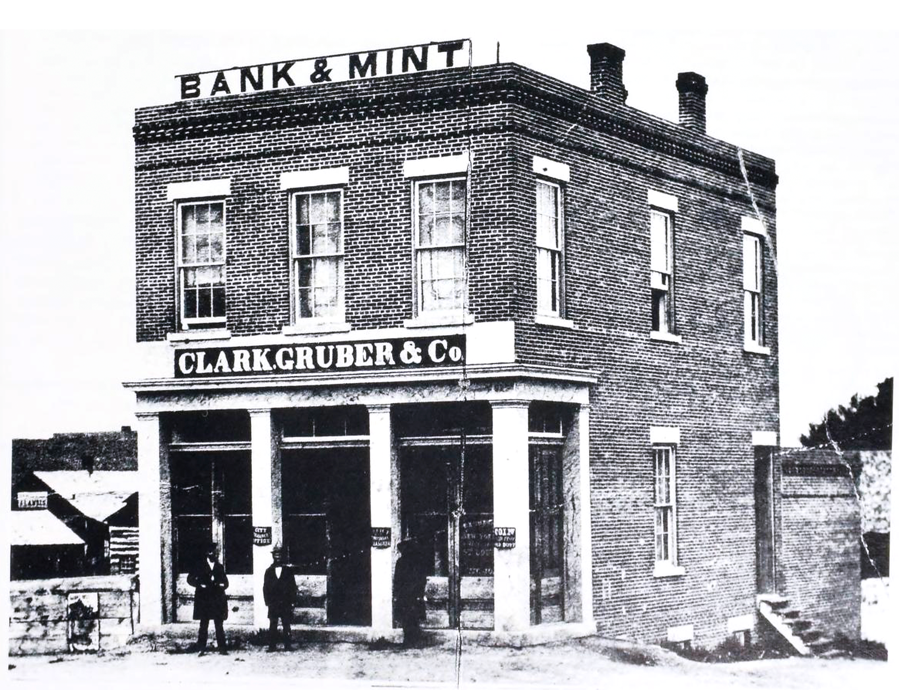 clark gruber and company store front building